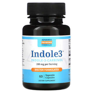 Advance Physician Formulas, Inc., Indole-3-Carbinol, 200 mg, 60 Vegetable Capsules
