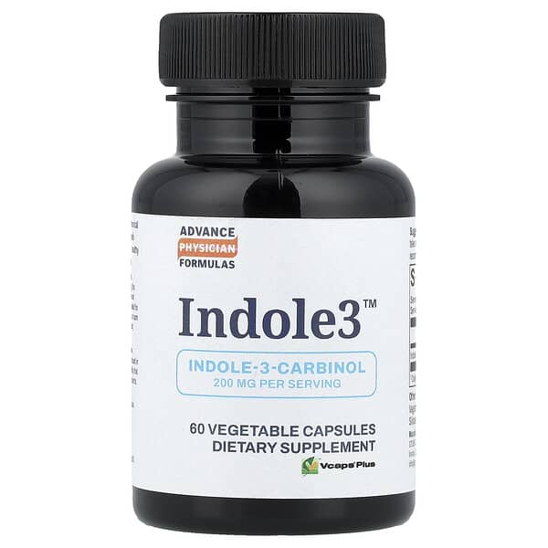 Advance Physician Formulas, Indole-3-Carbinol, 200 mg, 60 Vegetable Capsules — product photo 1
