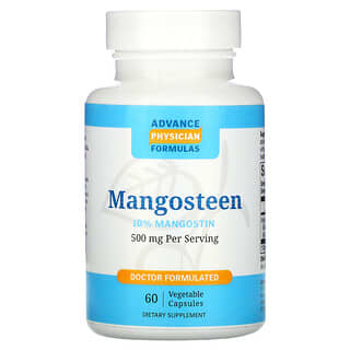 Advance Physician Formulas, Mangostan, 500 mg, 60 pflanzliche Kapseln