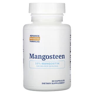 Advance Physician Formulas, Mangostão, 500 mg, 60 Cápsulas