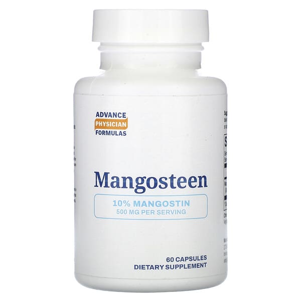 Advance Physician Formulas, Inc., Mangosteen, 500 mg, 60 Capsules