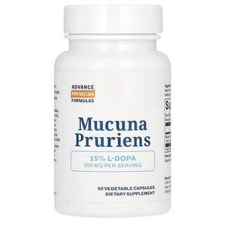 Advance Physician Formulas, Mucuna Pruriens, 200 mg, 60 capsule vegetali