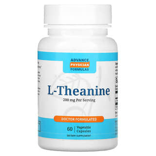 Advance Physician Formulas, Inc.‏, L-Theanine, 200 mg, 60 Capsules