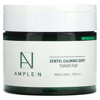 AMPLE:N, Centel Calming Shot, Almofada de Toner, 60 Almofadas, 180 ml (6,08 fl oz)