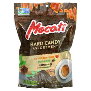 Aprati Foods, Hard Candy Assortment, Caramel Macchiato, Mocha Mint, Espresso, 9 oz (255 g)