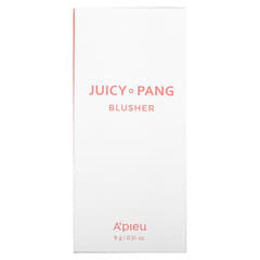 A'Pieu, Juicy Pang Water Blusher 液體腮紅，PK04，0.31 盎司（9 克）