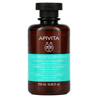 Apivita, Шампунь для жирных корней и сухих кончиков волос, 250 мл (8,45 жидк. Унции)