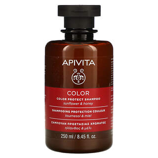 Apivita, Color Protect Shampoo, Sunflower & Honey, 8.45 fl oz (250 ml)