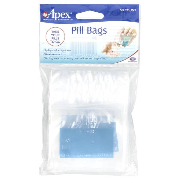 Apex, Pilleposer, 50 stk.