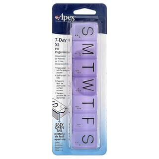 Apex, 7 天方劑盒，XL，1 件