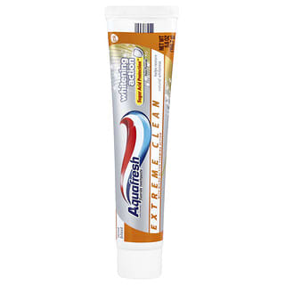 Aquafresh, Dentifrice au fluorure Extreme Clean, Action blanchissante, Fraîcheur de menthe, 158,7 g