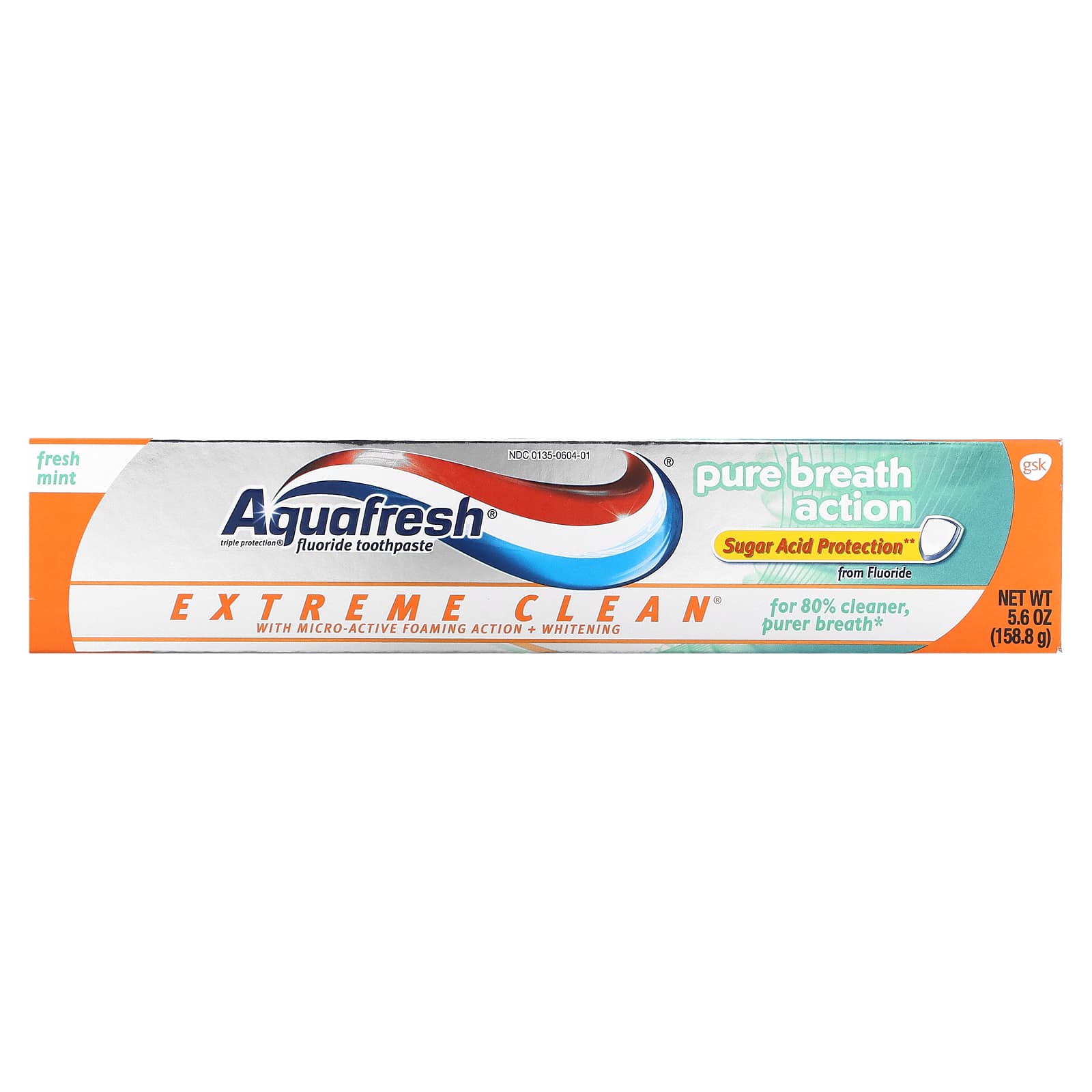 aquafresh pure breath action toothpaste