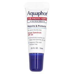 Aquaphor (أكوافور)‏, واقٍ للشفاه + واقي شمسي، عامل حماية من الشمس 30 واسع المدى، 0.35 أونصة سائلة (10 مل)