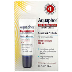 Aquaphor, Lippenschutz + Sonnenschutz, Breitband LSF 30, 10 ml (0,35 fl. oz.)