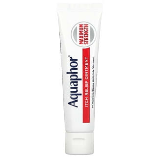 Aquaphor, Itch Relief Ointment, Maximum Strength, Fragrance Free, 1 oz (28 g)