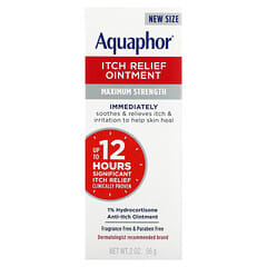 Aquaphor, Juckende Salbe, maximale Stärke, ohne Duftstoffe, 56 g (2 oz.)