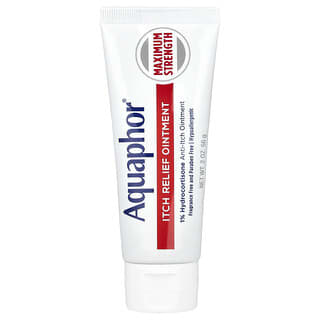 Aquaphor, Itch Relief Ointment, Maximum Strength, Fragrance Free, 2 oz (56 g)