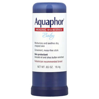 Aquaphor, Baby, Bálsamo Cicatrizante em Bastão, Sem Perfume, 18,4 g (0,65 oz)