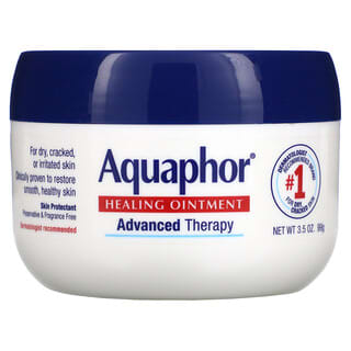 Aquaphor (أكوافور)‏, مرهم علاجي، خالٍ من العطور، 3.5 أونصة (99 جم)
