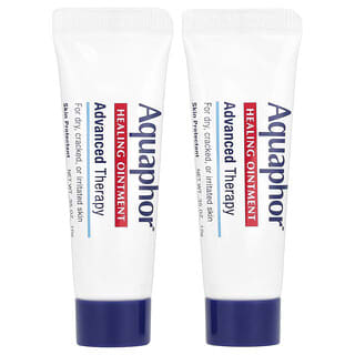 Aquaphor, Advanced Therapy, Healing Ointment, Fragrance Free , 2 Tubes, 0.35 oz (10 g) Each
