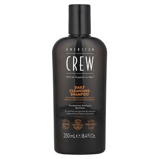 American Crew, デイリークレンジングシャンプー、シトラスミント、250ml（8.4液量オンス）