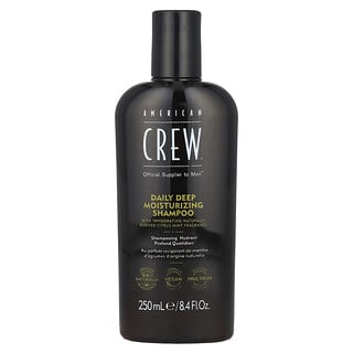 American Crew, Champú de humectación profunda de uso diario, Cítricos y menta, 250 ml (8,4 oz. líq.)