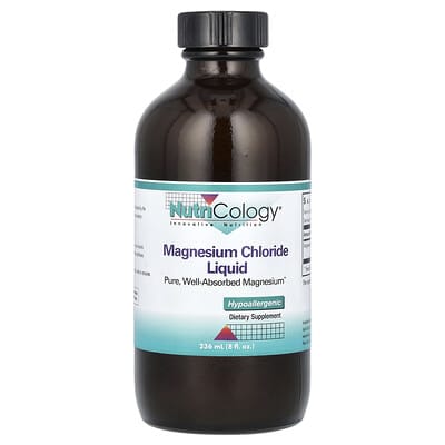 Nutricology, Liquid Magnesium Chloride, 8 fl oz (236 ml)