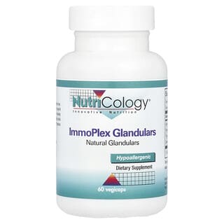 Nutricology, ImmoPlex Glandulars, 60 capsule vegetali