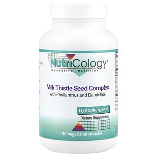 Nutricology, Milk Thistle Seed Complex, 120 Vegetarian Capsules