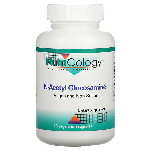 Nutricology, N-Acetyl Glucosamine, N-Acetylglucosamin, 90 pflanzliche Kapseln