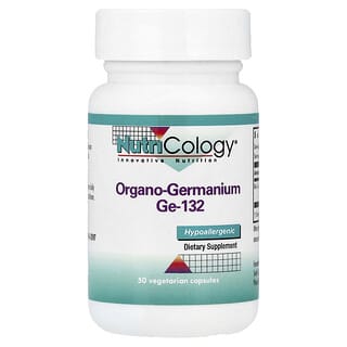 Nutricology, Organo-germanium Ge-132, 50 vegetarische capsules