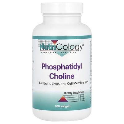 Nutricology, Phosphatidylcholine, 100 Softgels (0.385 mg per softgel)