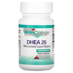 Nutricology, DHEA 25, 60 Scored Tablets