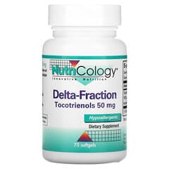 Nutricology, Delta-Fraction, Tocotrienols, 50 mg, 75 Softgels