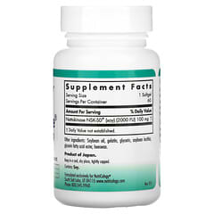 Nutricology, NattoZyme, 100 mg, 60 Weichkapseln