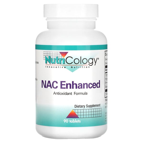 Nutricology, NAC Enhanced, 90 Tablets