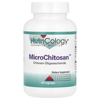 Nutricology, MicroChitosan, 60 вегетарианских капсул