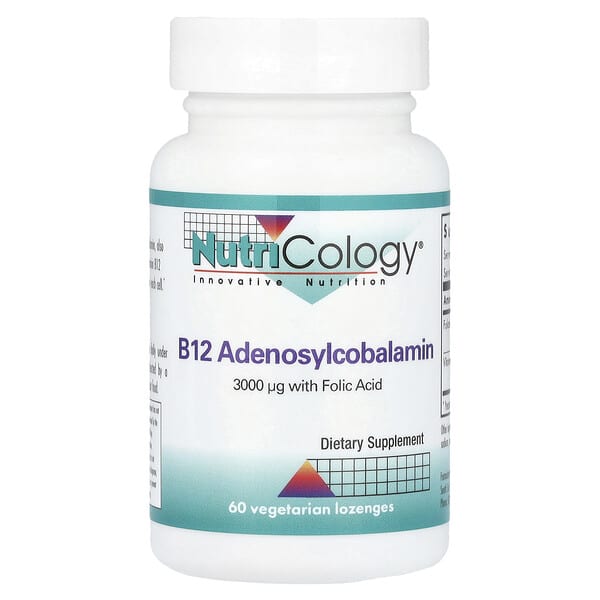 Nutricology, B12 아데노실코발라민, 베지 사탕 정제 60정