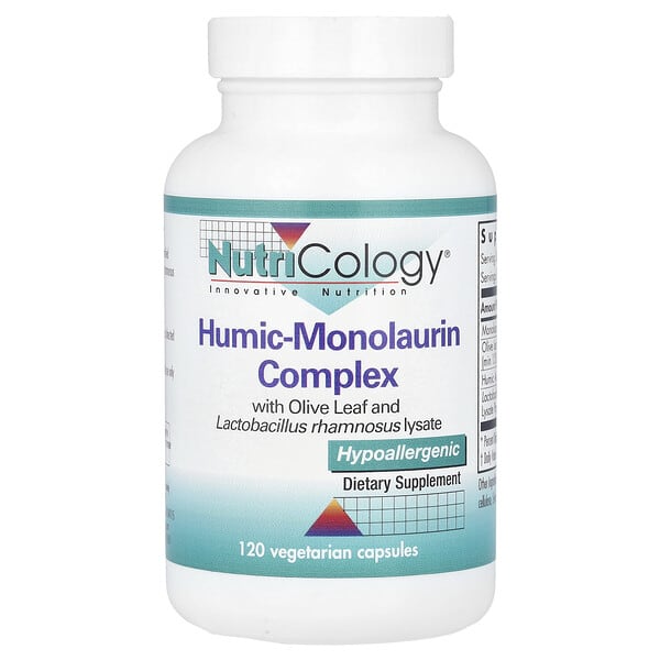 Humic-Monolaurin Complex, 120 Vegetarian Capsules