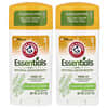 Arm & Hammer, cu dezodorizante naturale, deodorant și lavandă cu rozmarin, Essentials™, pachet de 2, 71 g (2,5 oz)