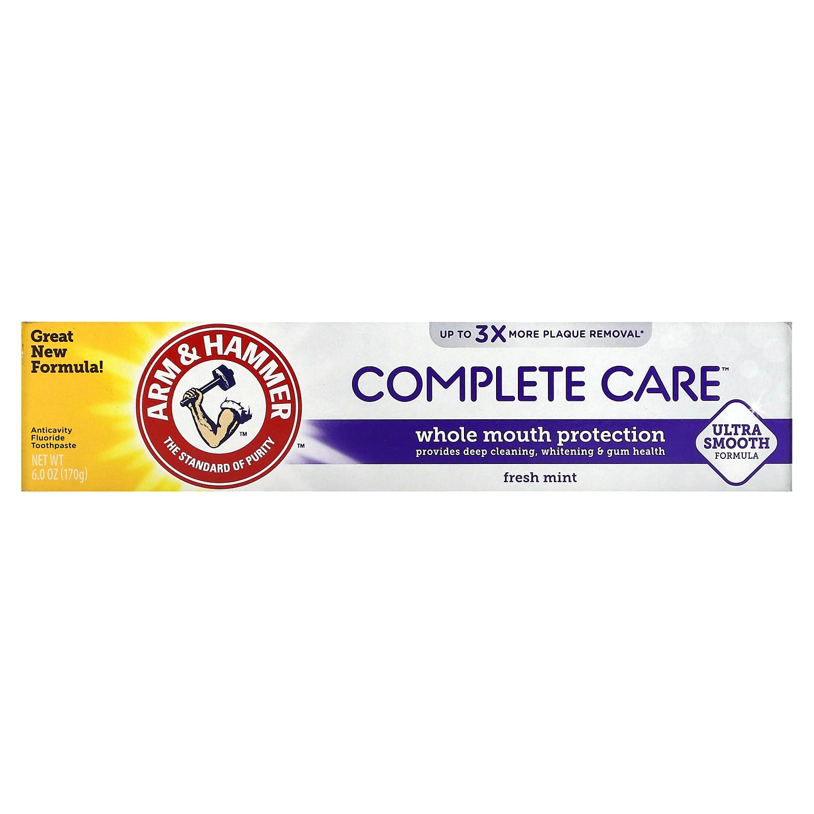 arm and hammer complete care ingredients