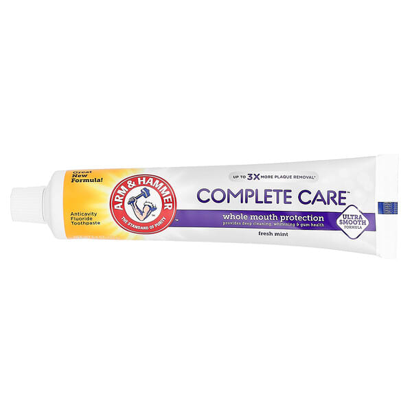 Arm & Hammer, CompleteCare, Anticavity Fluoride Toothpaste, Fresh Mint ...