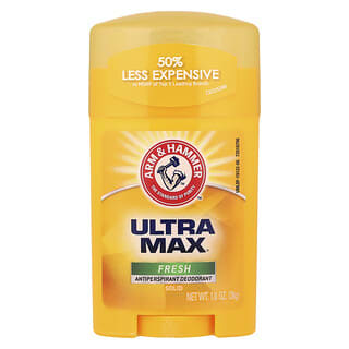 Arm & Hammer, UltraMax™, Antiperspirant Solid Deodorant, Fresh, 1 oz (28 g)