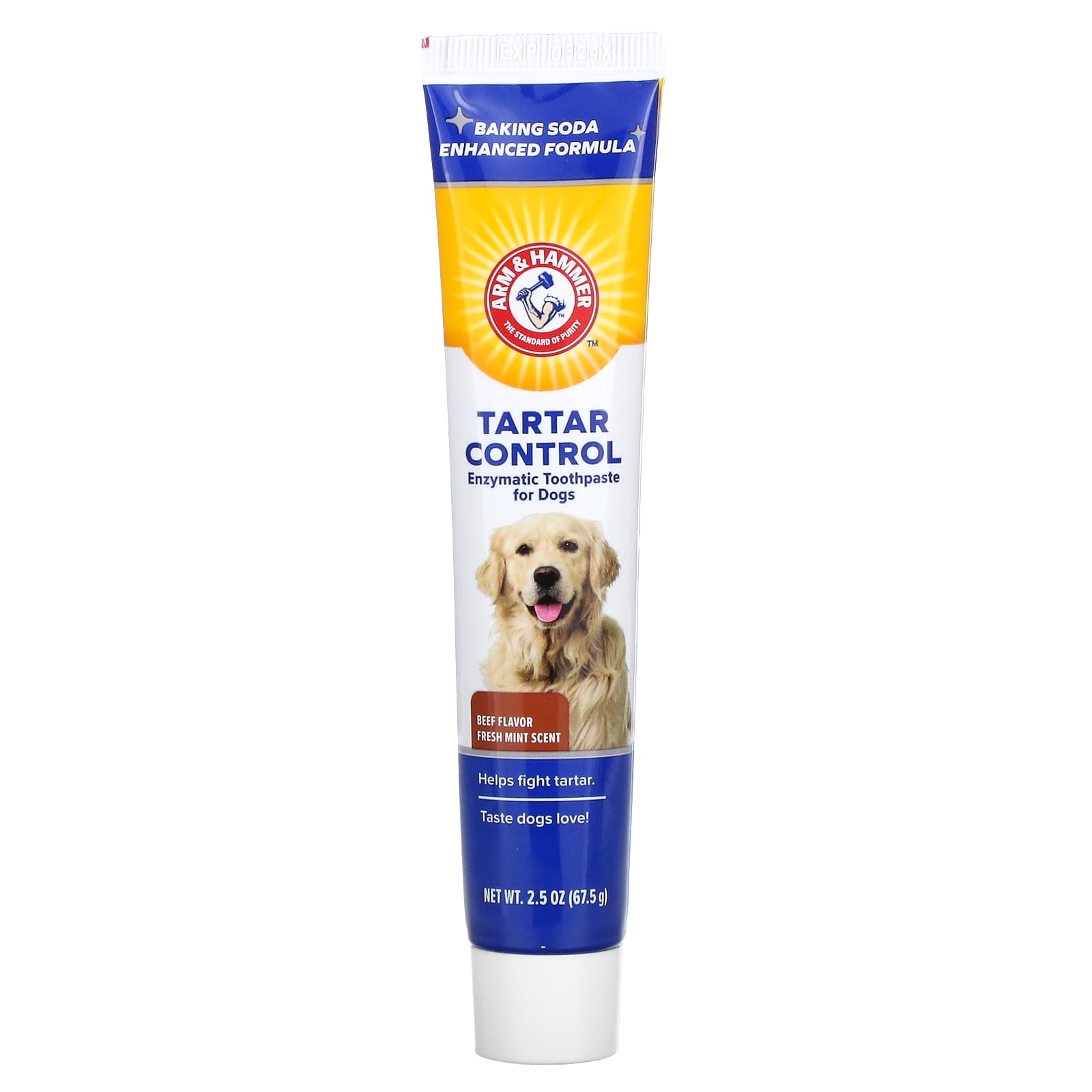 arm and hammer tartar control dog toothpaste