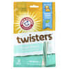 Twisters™, Fresh Breath Dental Treats For Dogs, Medium, Mint, 8 Pieces, 6.8 oz (192 g)