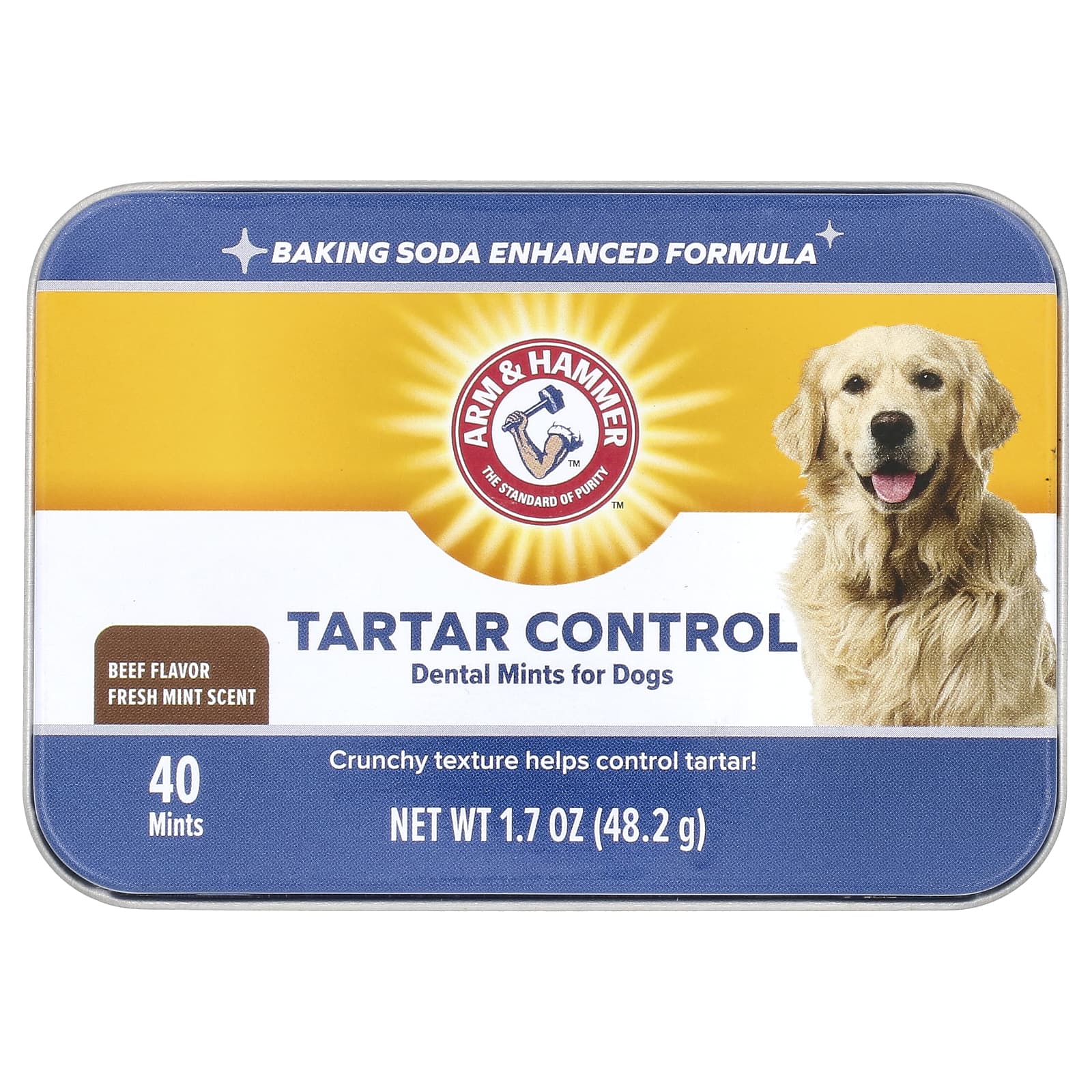 Arm & Hammer, Tartar Control Dental Mints For Dogs, Fresh Mint Scent