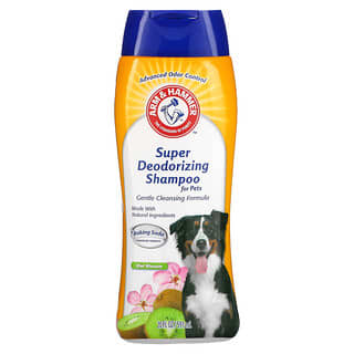 Arm & Hammer, Shampoo Super Desodorizante para Animais de Estimação, Flor de Kiwi, 591 ml (20 fl oz)