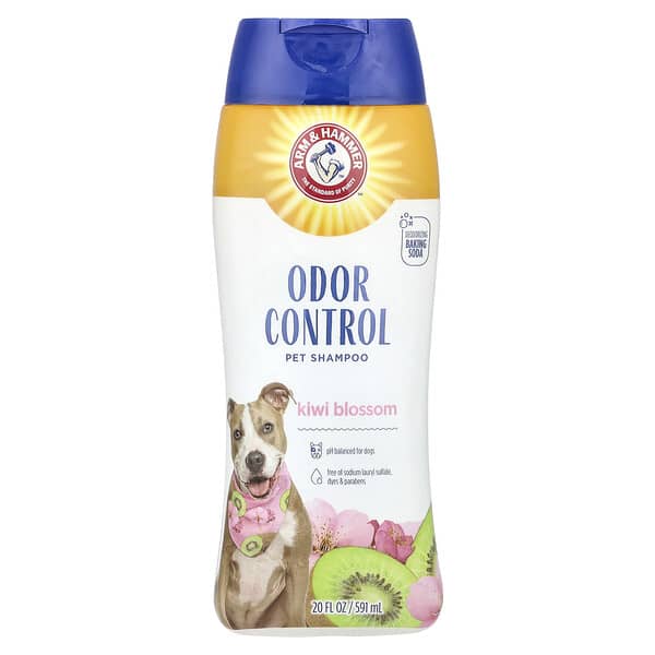 Arm & Hammer, 냄새 조절 반려동물 샴푸, 반려견용, 키위 블라섬, 591ml(20fl oz)