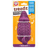 Treadz, Dental Toys for Strong Chewers, Small Gator, 1 Toy