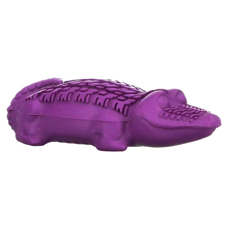 Arm & Hammer Treadz Small Gator Dental Dog Toy for Strong Chewers - 5.2